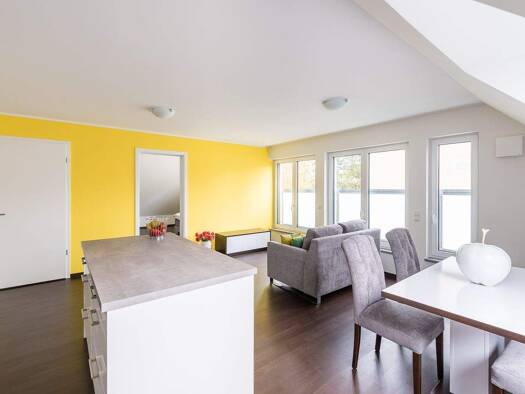 Penthouse zur Miete 1.255 € 1,5 Zimmer 38 m² 4. Geschoss Hamburger Str. 1 Milbertshofen-Am Hart München 80809