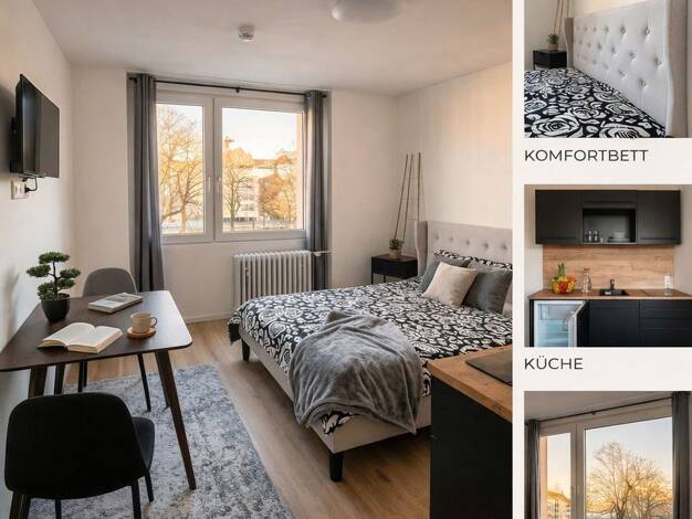 Wohnung zur Miete 1.000 € 1 Zimmer 20 m² Geschoss 6/7 frei ab sofort Berg am Laim München 81673