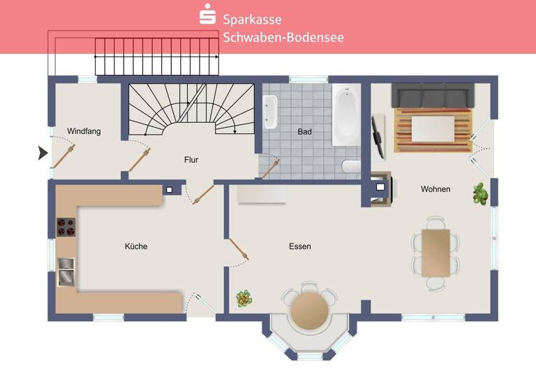 Einfamilienhaus zum Kauf 460.000 € 6 Zimmer 155 m² 709 m² Grundstück Roßhaupten Röfingen 89365