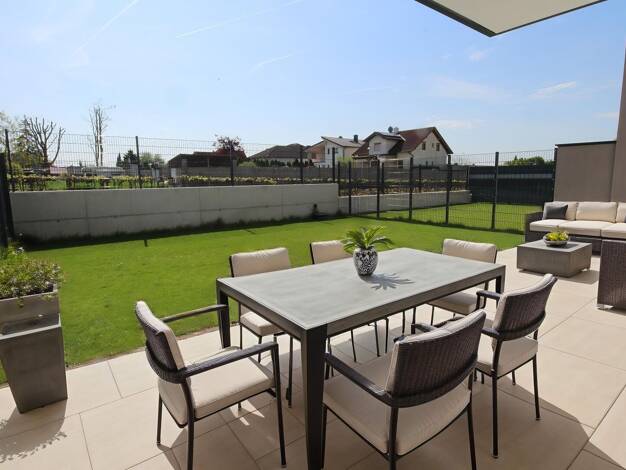 Reihenmittelhaus zum Kauf - Erstbezug 620.000 € 5 Zimmer 125,4 m² 200 m² Grundstück Mönchhof 7123