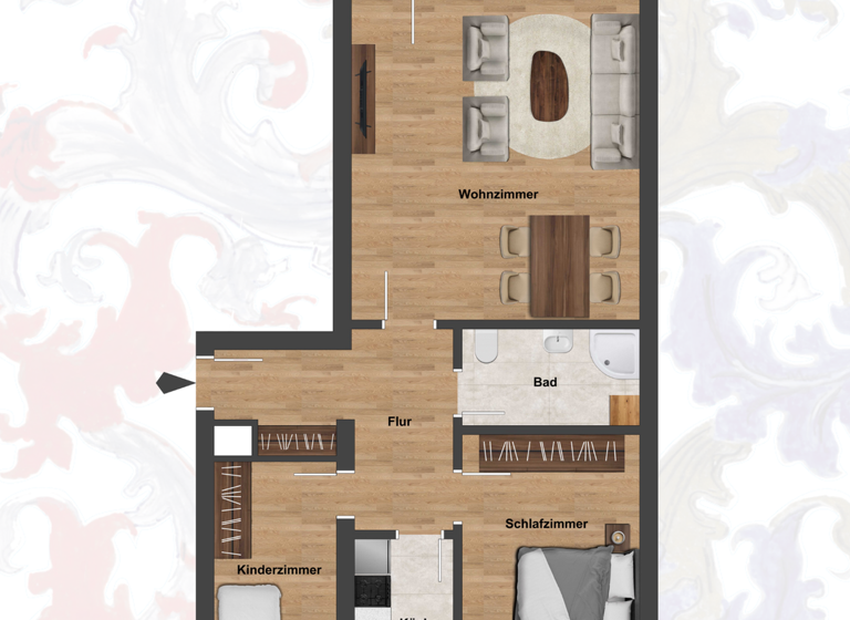 Wohnung zum Kauf 295.000 € 2 Zimmer 72,2 m² Geschoss 3/3 frei ab sofort Sonthofen 87527