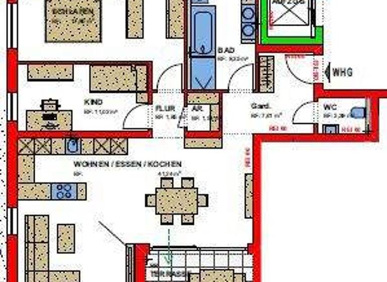 Wohnung zur Miete - Erstbezug 1.310 € 3,5 Zimmer 93,7 m² frei ab sofort Ay Senden 86250