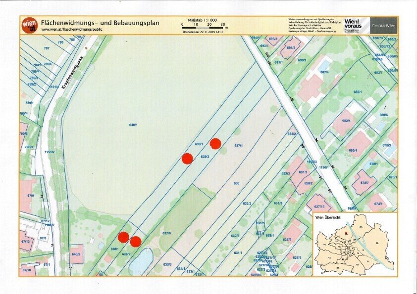 Land-/Forstwirtschaft zum Kauf 800.000 € 3.822 m²<br/>Grundstück Wien 1190