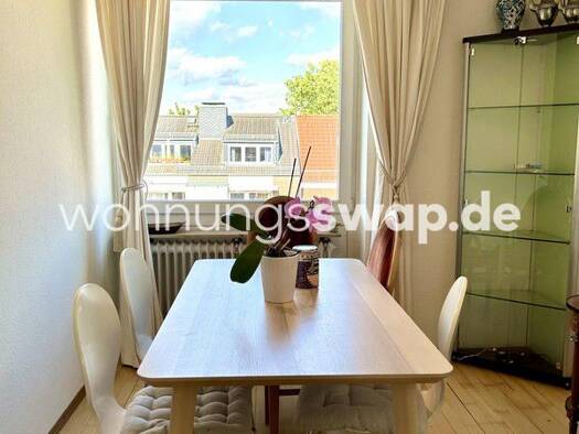 Wohnung zur Miete Tauschwohnung 1.700 € 5 Zimmer 120 m² 3. Geschoss Rotherbaum Eimsbüttel 20146
