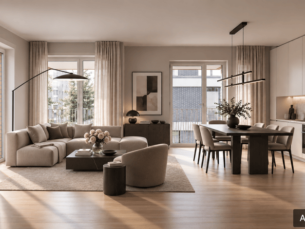 Wohnung zum Kauf - Neubau provisionsfrei 400.000 € 2 Zimmer 49 m² 2. Geschoss Bramfeld Wandsbek 22177