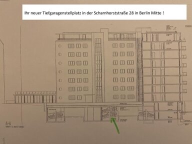 Duplex-Garage zur Miete provisionsfrei 70 € Scharnhorststraße 28 Mitte Berlin 10115