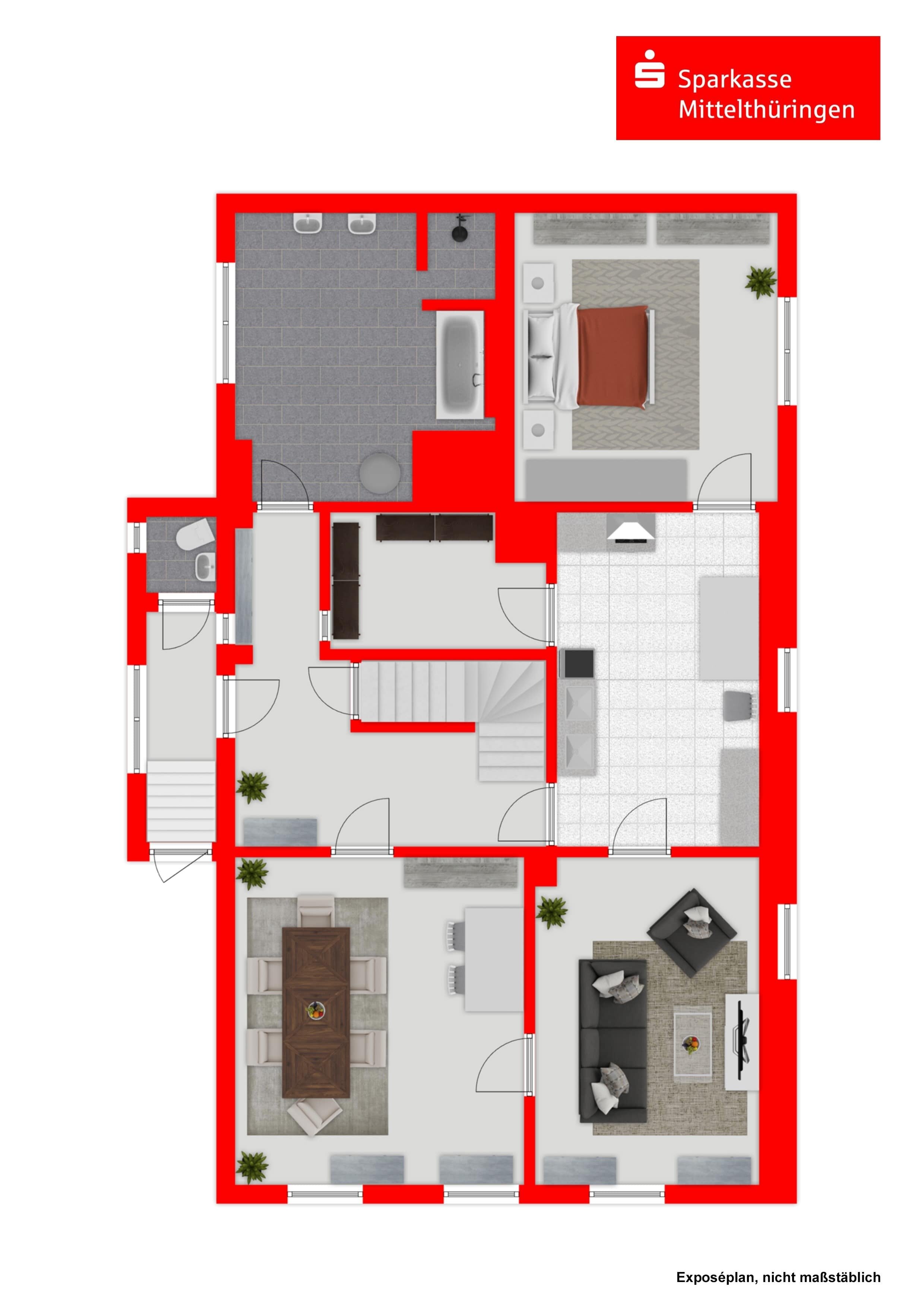 Einfamilienhaus zum Kauf 139.000 € 5 Zimmer 190 m²<br/>Wohnfläche 750 m²<br/>Grundstück Battgendorf Kölleda 99625