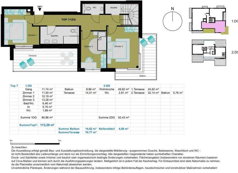Maisonette zum Kauf 1.120.000 € 4 Zimmer 113,3 m² Wien 1140