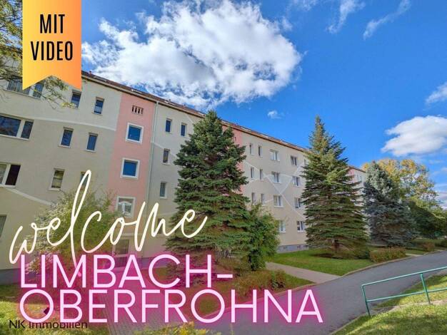 Wohnung zur Miete 355 € 2 Zimmer 55,5 m² 4. Geschoss Professor-Willkomm-Str. 1b Limbach-Oberfrohna 09212