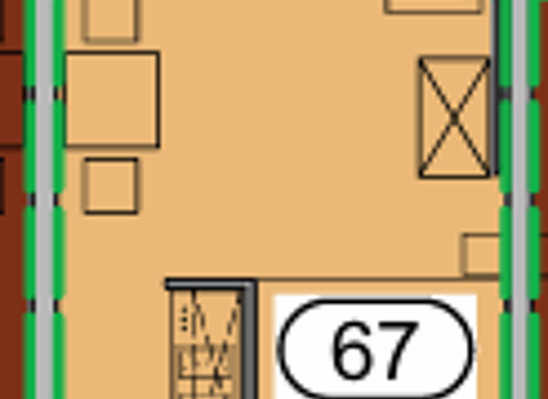 Studio zur Miete 500 € 1 Zimmer 25 m² 3. Geschoss Zollhof 5 Tafelhof Nürnberg 90443