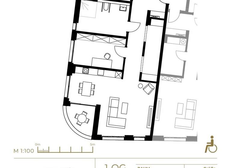 Wohnung zur Miete - Erstbezug 1.514 € 3,5 Zimmer 108,2 m² 1. Geschoss frei ab 01.08.2026 Sehnde 31319