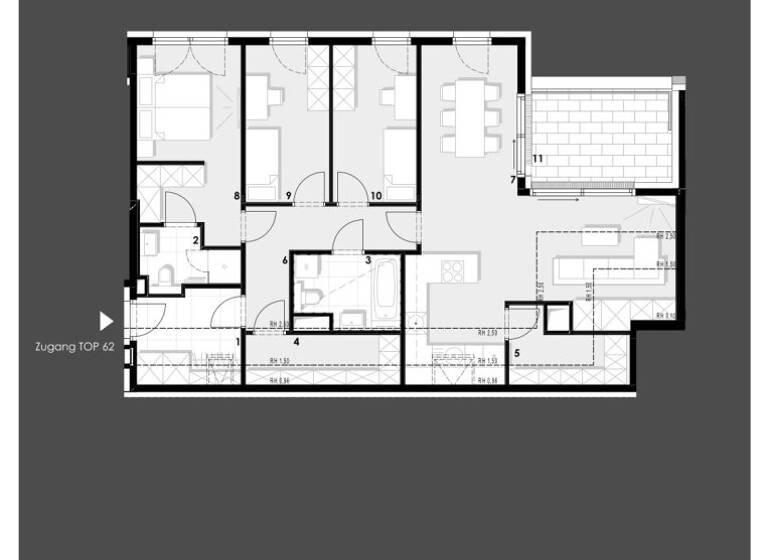 Wohnung zum Kauf - Erstbezug 1.188.800 € 4 Zimmer 111,9 m² Wien 1020
