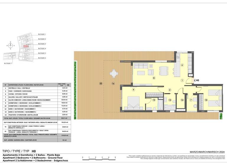 Wohnung zum Kauf 975.000 € 4 Zimmer 151 m² 6. Geschoss frei ab 01.11.2026 Ses Salines 07638