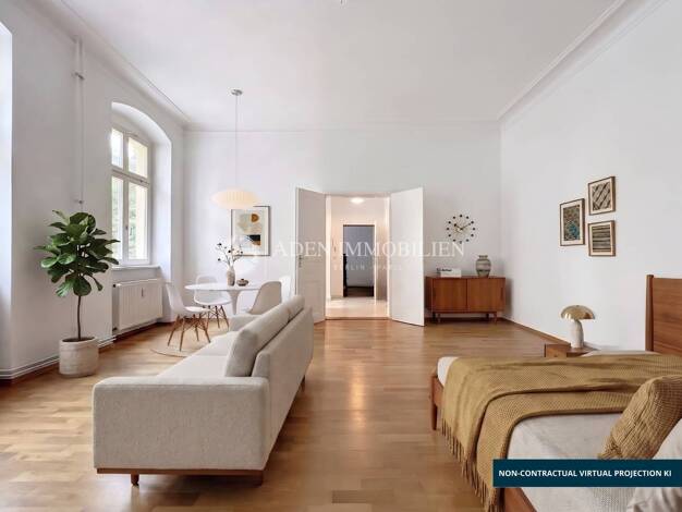 Wohnung zum Kauf 299.000 € 1 Zimmer 45,4 m² 1. Geschoss Zehdenicker Straße 12 A Mitte Mitte 10119