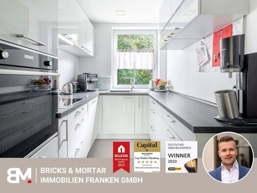 Wohnung zum Kauf 349.000 € 4 Zimmer 93 m² 1. Geschoss Gartenstadt Nürnberg 90469