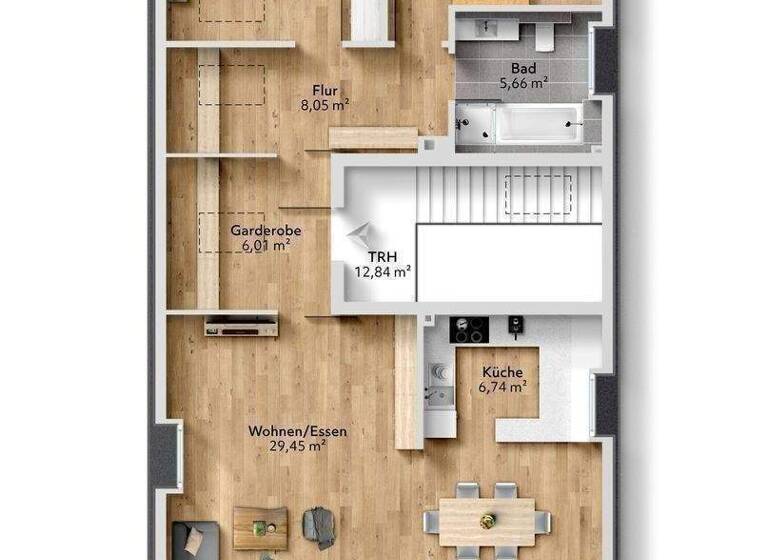 Wohnung zum Kauf 388.000 € 3 Zimmer 88 m² 2. Geschoss frei ab sofort Badstr. 28 Neumarkt Neumarkt in der Oberpfalz 92318