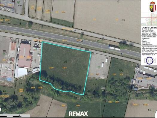 Gewerbegrundstück zur Miete 4.706 m² Grundstück Kallham 4720