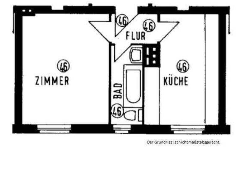 Studio zum Kauf 109.000 € 1 Zimmer 34,3 m² EG Borsigwalde Berlin-Reinickendorf 13509