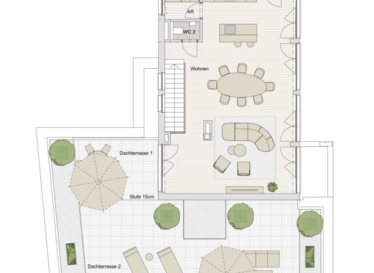 Wohnung zum Kauf - Erstbezug 3.980.000 € 4 Zimmer 170,7 m² 2. Geschoss Salzburg 5020