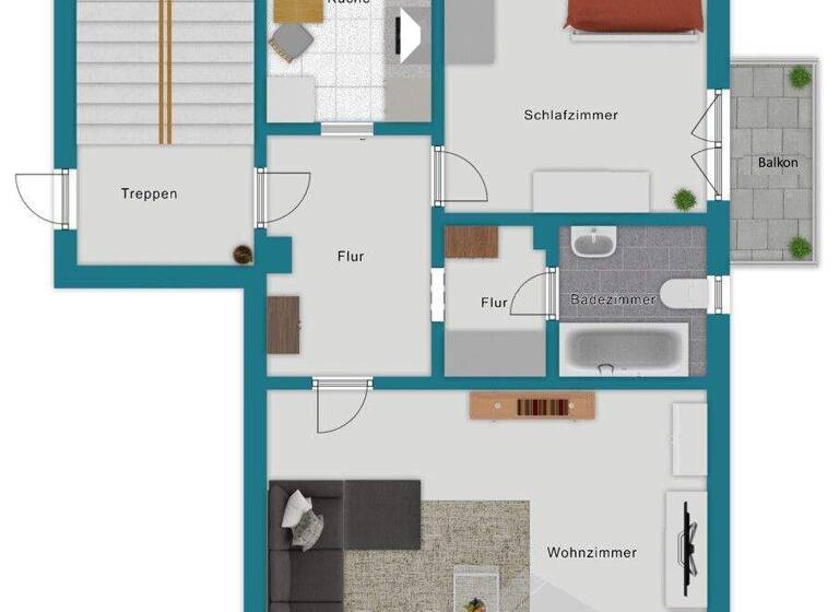 Wohnung zum Kauf 179.000 € 2 Zimmer 63,3 m² 1. Geschoss Harksheide Norderstedt 22844