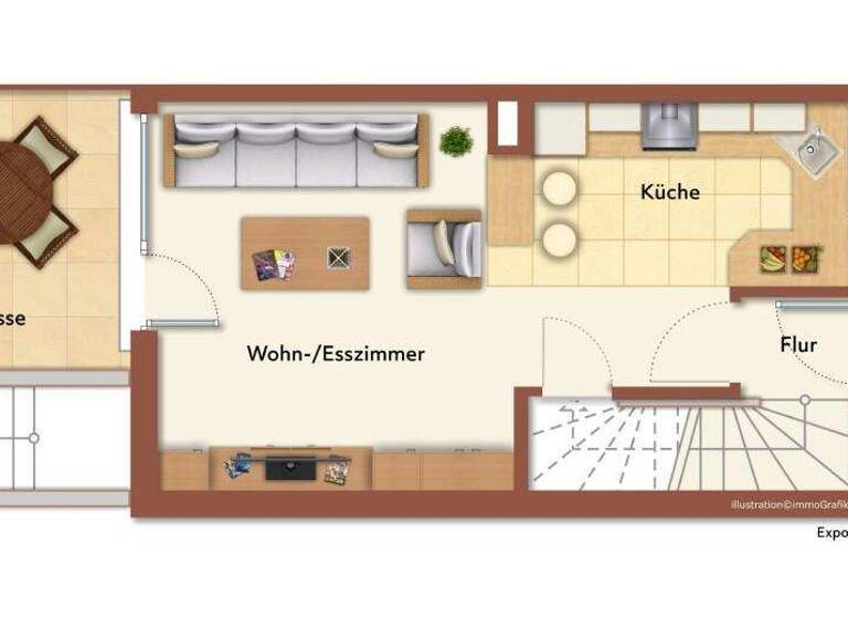 Reihenmittelhaus zum Kauf 189.000 € 3 Zimmer 76 m² 110 m² Grundstück Ehrsen-Breden Bad Salzuflen 32108