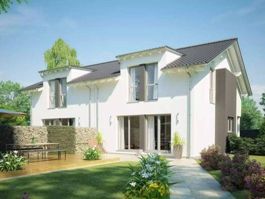Doppelhaushälfte zum Kauf 809.647 € 5 Zimmer 138,8 m² 194 m² Grundstück Paradiesweg 1/2 Rüdern Esslingen am Neckar 73733