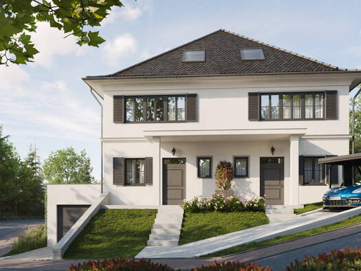 Doppelhaushälfte zum Kauf - Erstbezug provisionsfrei 1.150.000 € 4,5 Zimmer 149 m² 246 m² Grundstück Habichtstraße Achdorf Landshut 84036