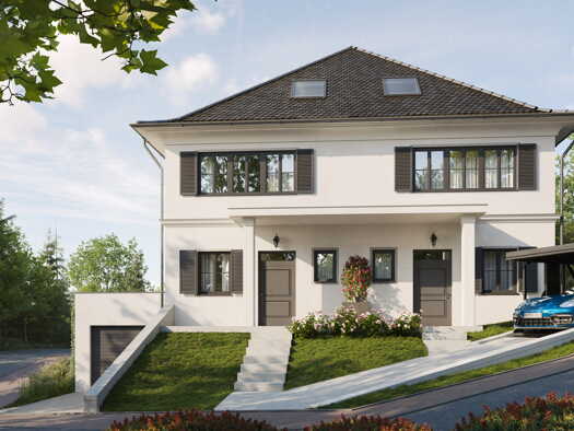 Doppelhaushälfte zum Kauf - Erstbezug provisionsfrei 1.150.000 € 4,5 Zimmer 149 m² 246 m² Grundstück Habichtstraße Achdorf Landshut 84036