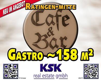 Café/Bar zur Miete 2.530 € Zentrum Ratingen 40878