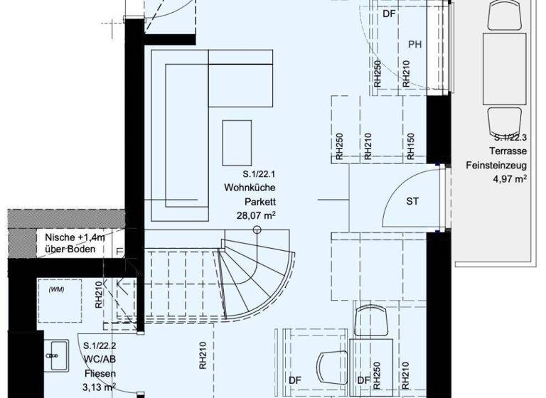 Wohnung zum Kauf - Erstbezug 349.900 € 2 Zimmer 52,2 m² Leebgasse Wien 1100