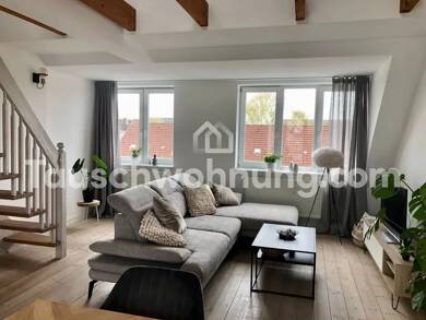 Maisonette zur Miete Tauschwohnung 900 € 3 Zimmer 72 m² 4. Geschoss Ohlsdorf Hamburg 22307
