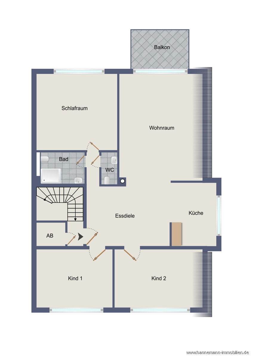 Wohnung zum Kauf 379.000 € 4 Zimmer 86 m²<br/>Wohnfläche Niendorf Hamburg 22455