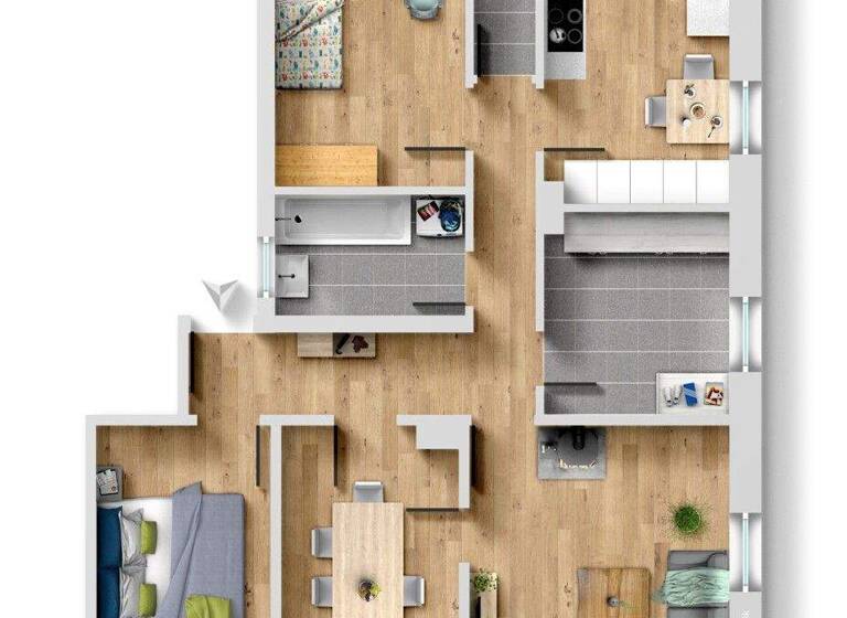 Wohnung zum Kauf 599.000 € 4,5 Zimmer 104,5 m² 1. Geschoss frei ab 01.06.2026 West Landshut 84034