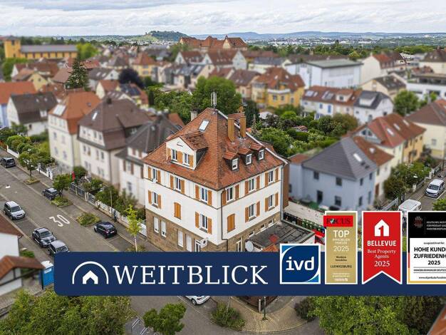 Mehrfamilienhaus zum Kauf 1.495.000 € 14 Zimmer 392,3 m² 353 m² Grundstück West Ludwigsburg 71636