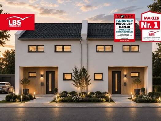Doppelhaushälfte zum Kauf - Erstbezug provisionsfrei 359.950 € 4 Zimmer 144 m² 357 m² Grundstück Kissenbrück Kissenbrück 38324