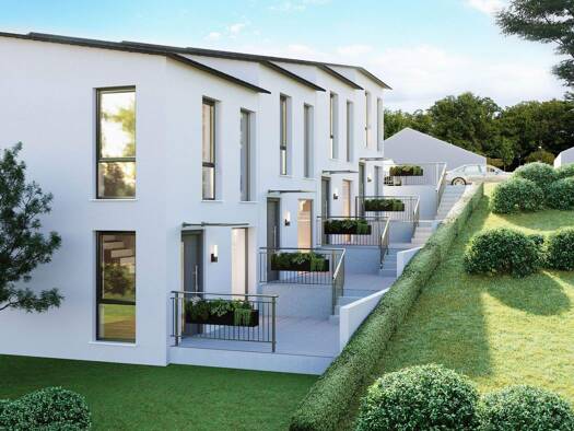 Reihenmittelhaus zum Kauf - Erstbezug 399.000 € 4 Zimmer 120 m² 80 m² Grundstück Bronnamberg Zirndorf 90513