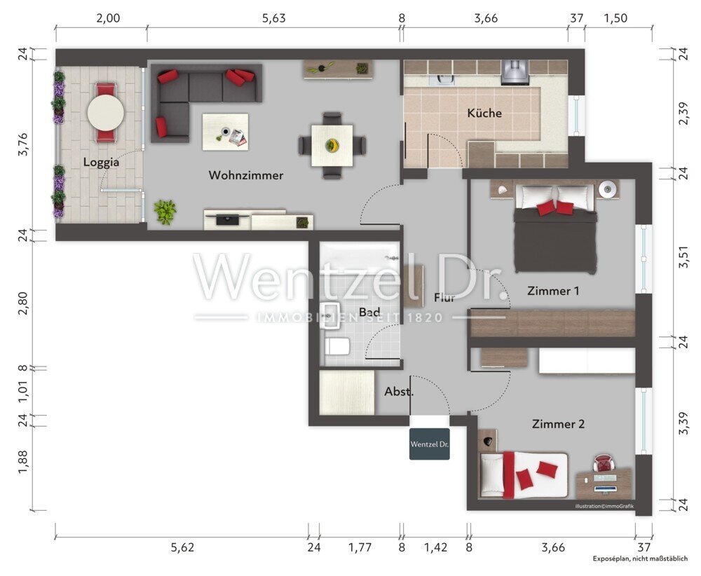 Wohnung zum Kauf provisionsfrei 319.000 € 3 Zimmer 71,1 m²<br/>Wohnfläche 3.<br/>Geschoss Niendorf Hamburg 22459