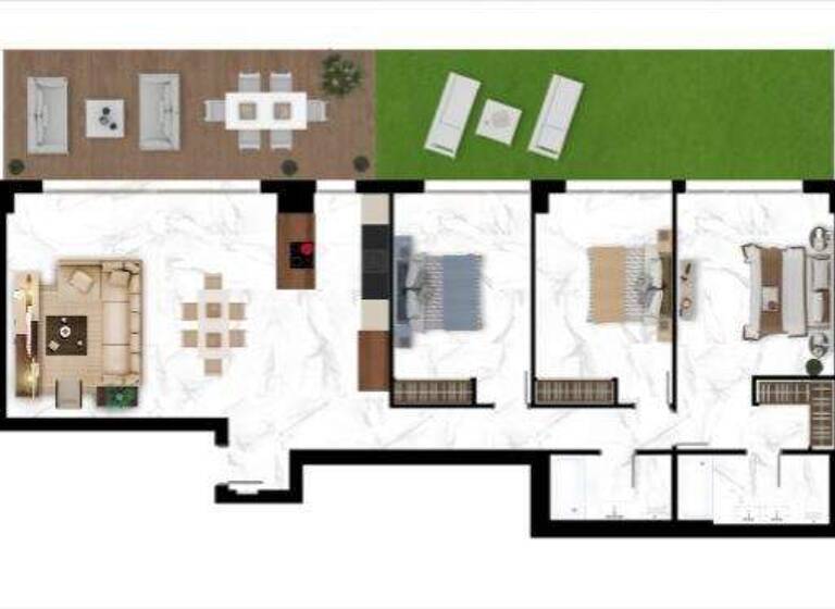 Wohnung zum Kauf 773.000 € 104 m² Marbella, Malaga