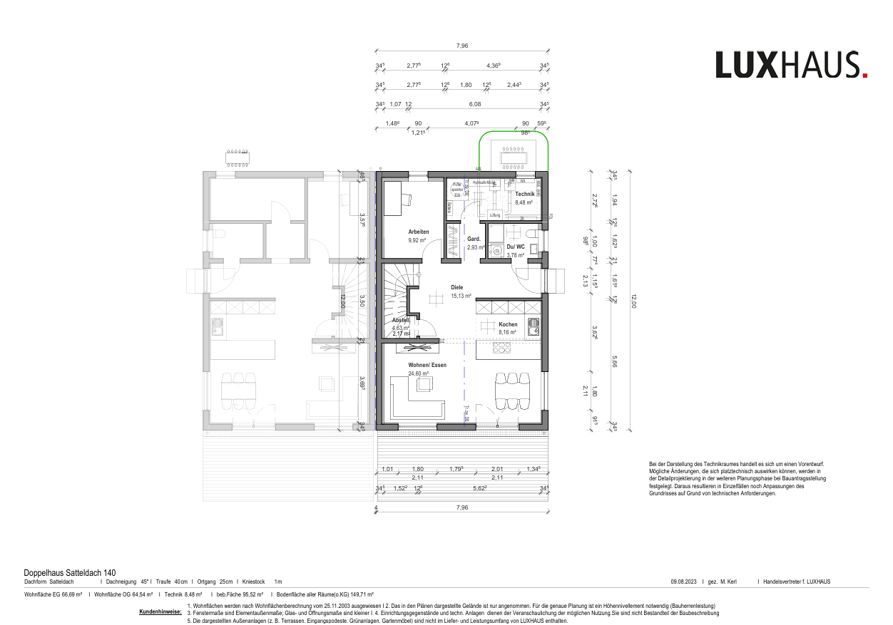 Doppelhaushälfte zum Kauf 695.000 € 140,3 m²<br/>Wohnfläche 306 m²<br/>Grundstück Heinsheim Bad Rappenau 74906