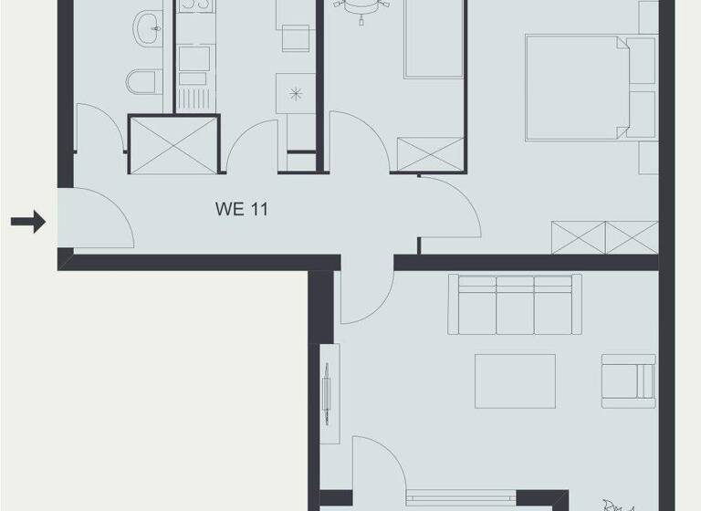 Wohnung zum Kauf 263.000 € 3 Zimmer 61,8 m² 3. Geschoss Flemmingstraße 7 Steglitz Berlin 12163