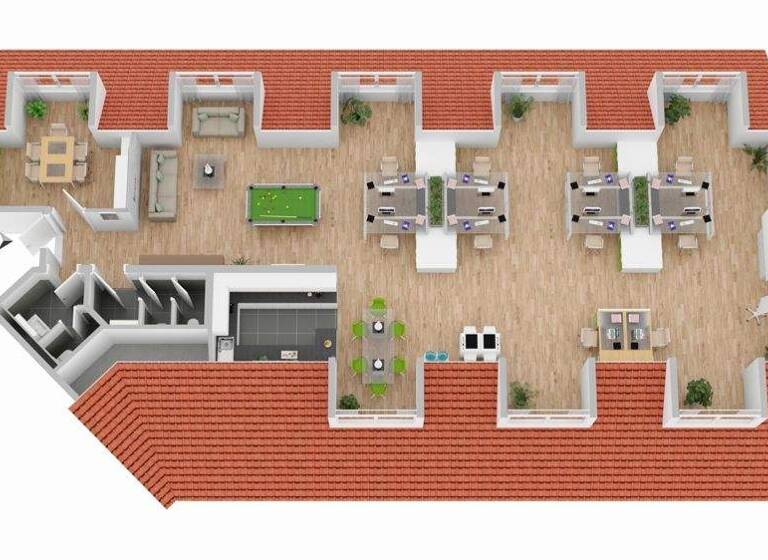 Bürogebäude zur Miete 2.998 € 215 m² Bürofläche Unterhaching 82008