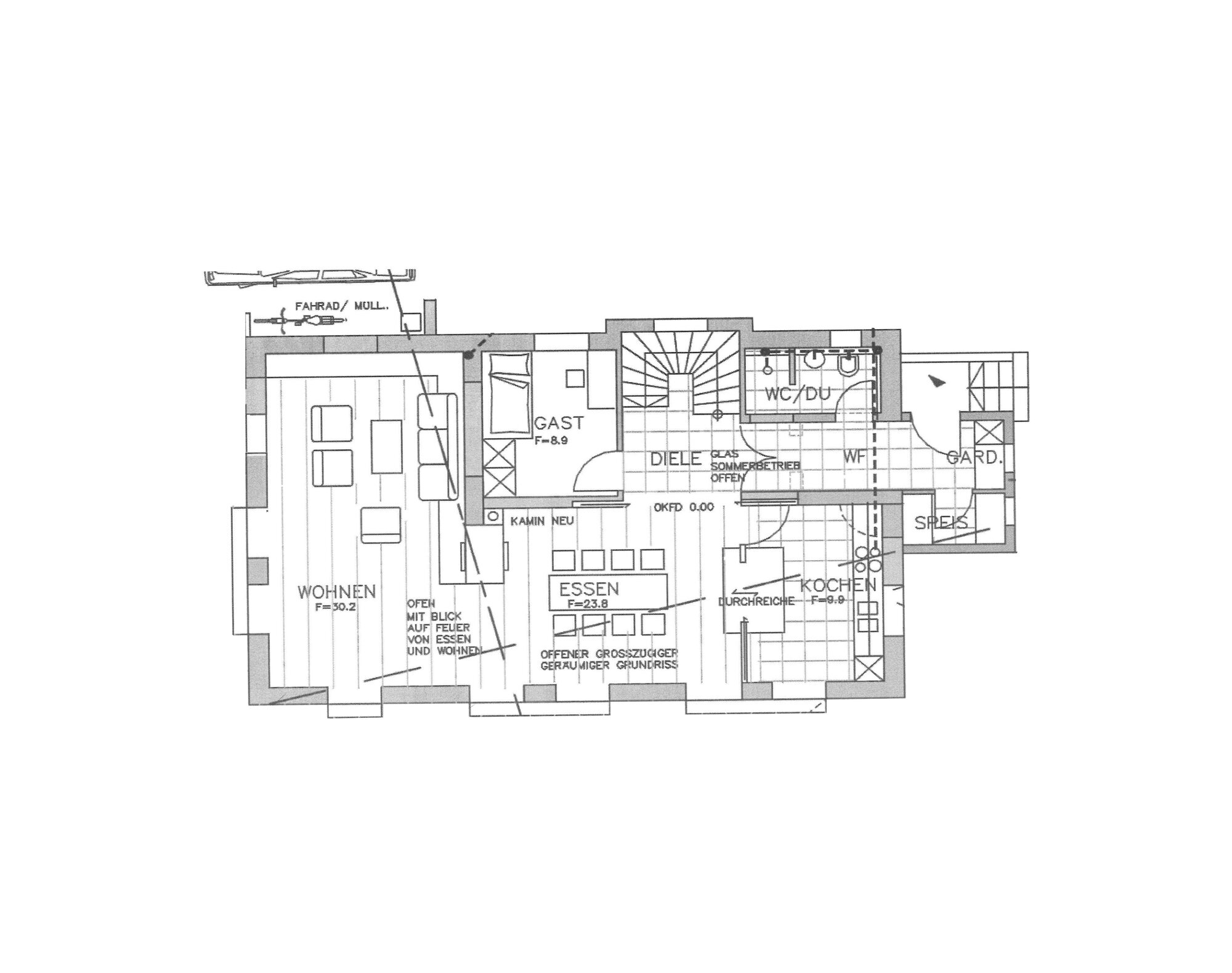 Einfamilienhaus zum Kauf 1.300.000 € 5 Zimmer 153,8 m²<br/>Wohnfläche 803 m²<br/>Grundstück Freising Freising 85354