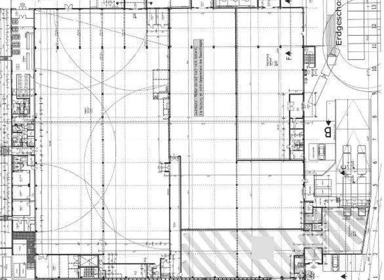 Lagerhalle zur Miete provisionsfrei 4.402 m² Lagerfläche Rudolf-Diesel-Straße Schweinfurt-Süd Schweinfurt 97424