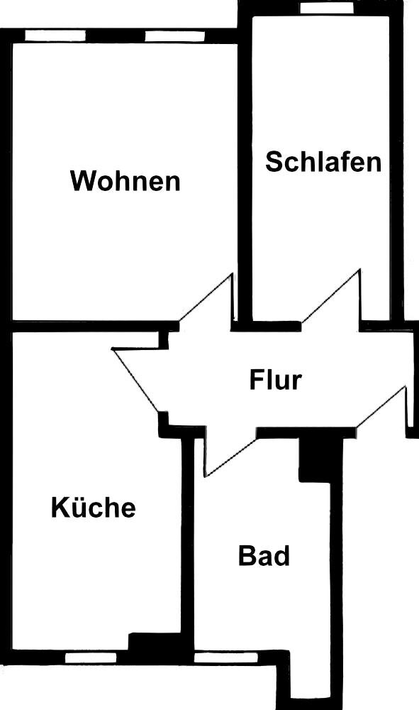 Wohnung zur Miete 270 € 2 Zimmer 52 m²<br/>Wohnfläche EG<br/>Geschoss ab sofort<br/>Verfügbarkeit Döbeln Döbeln 04720