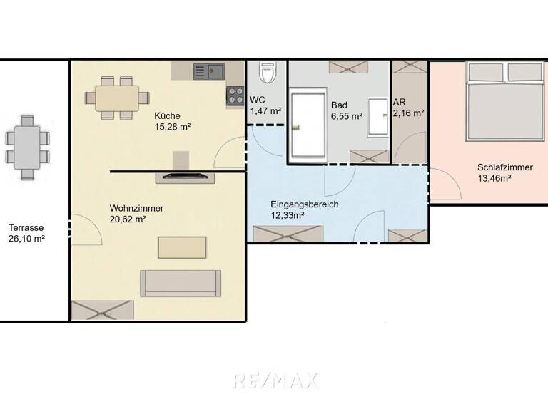 Wohnung zum Kauf 260.000 € 2 Zimmer 72 m² Landeck 6500