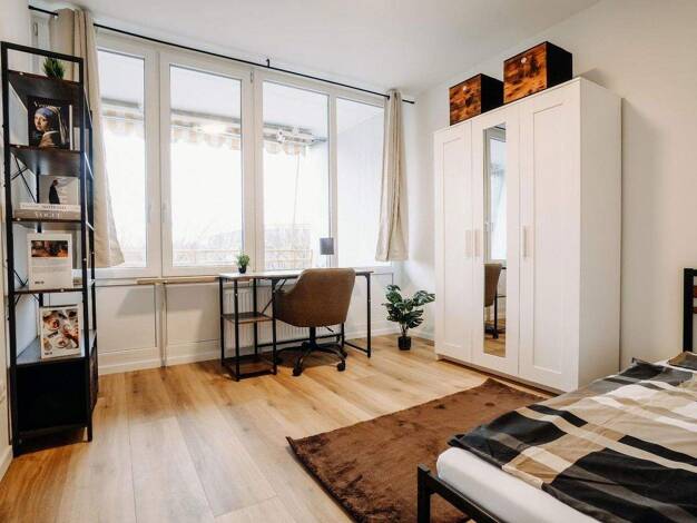 Studio zur Miete Wohnen auf Zeit 700 € 1 Zimmer 14 m² Grimmeisenstraße 14 Bogenhausen München -Bogenhausen 81927