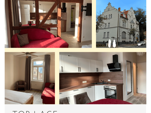Studio zur Miete 499 € 1 Zimmer 34 m² Geschoss 2/3 frei ab 19.10.2026 Bahnhofstraße 1 Quedlinburg Quedlinburg 06484