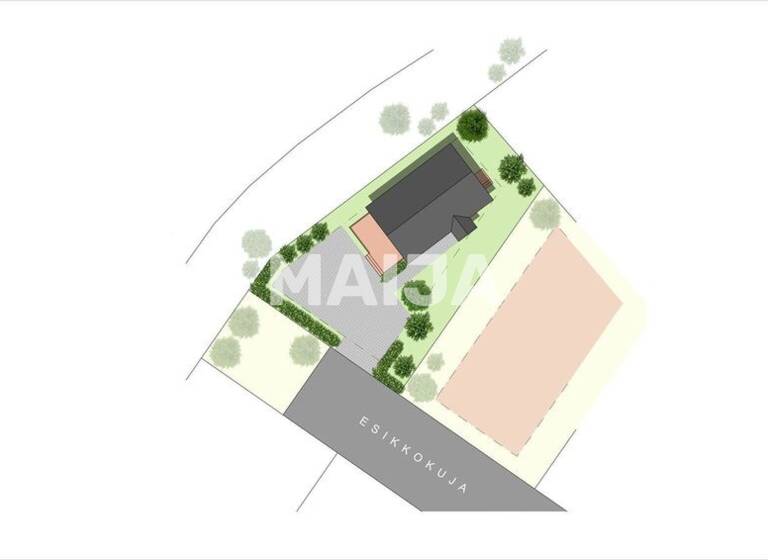 Einfamilienhaus zum Kauf 270.000 € 3 Zimmer 96 m² 568 m² Grundstück Esikkokuja 6 Valkeakoski 37630