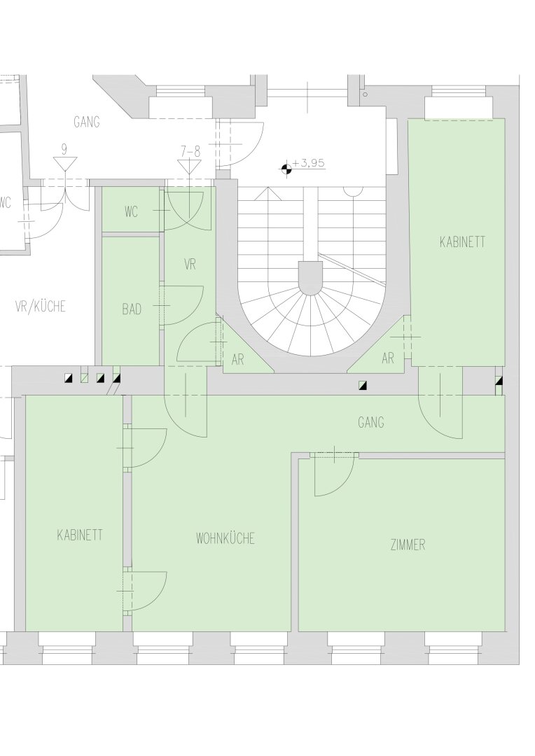 Wohnung zum Kauf 405.900 € 4 Zimmer 70,5 m²<br/>Wohnfläche 1.<br/>Geschoss Reinprechtsdorfer Straße Wien 1050