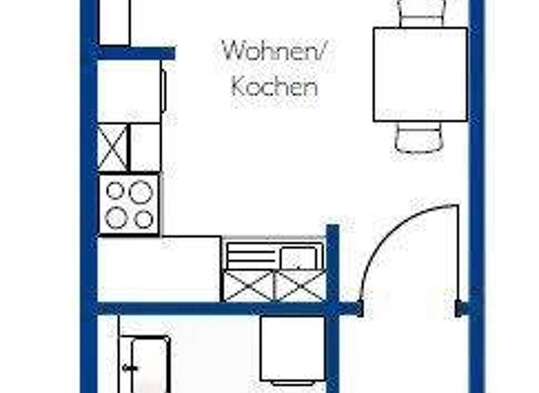Wohnung zur Miete 375 € 2 Zimmer 45 m² EG frei ab 01.06.2026 Braußwiger Straße 5 Kitzscher 04567